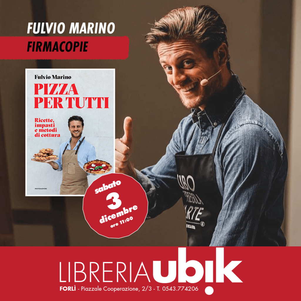 CUNEO: Fulvio Marino presenta il suo libro “Pizza per tutti”